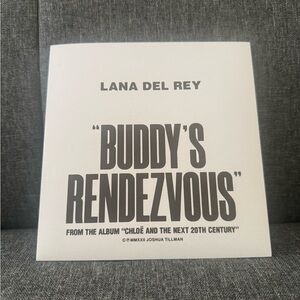 Lana Del Rey Vinyl Record - Buddy's Rendezvous - White